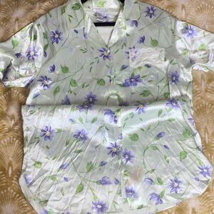 Morgan Taylor Floral Satin Intimates